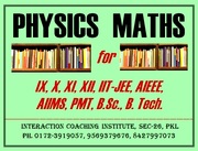 AIEEE 2012 CRASH COURSE IN PANCHKULA