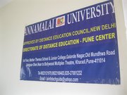 Annamalai University - Pune - IT and Non IT -- MBA,  MCA, Bcom,  BCA, BSc