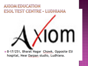 esol in Ludhiana,  Nawanshaher,  Jagraon,  Phagwara,  Amritsar,  Raikot,  Pu