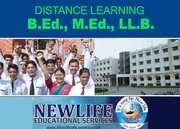 B.Ed / M.Ed / LL.B Recognised Courses through distance education India