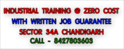 6 months industrial trianing in chandigarh