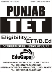 TET Coaching in Chandigarh
