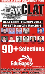  CLAT-LAW Entrance  Exam Classs in Chandigarh