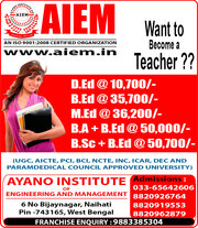 B.ED | M.ED