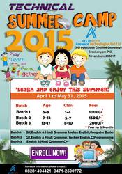 Vacation classes in Trivandrum (SREEKARYAM)