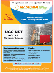 NET course in Kerala