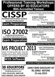 Professional Training Workshops