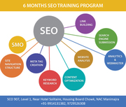 6 months SEO industrial training in Chandigarh