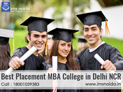 Best Placement MBA College In Delhi NCR