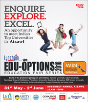 Edu-Options 2016 Aizawl: Admission Fair Series