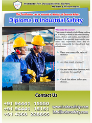 Diploma In Industrial Safety Through E-Learning