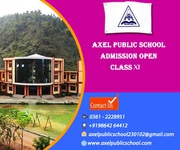 Axel Public School: Admission Open for Class XI 2016-2017.