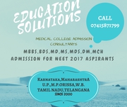 Direct MBBS, BDS, MD, MS Admission For NEET Eligible Students in Karnataka, Maharashtra, U.P., M.P., Rajsthan, Orissa.