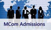 M.com admission is the best way of education.
