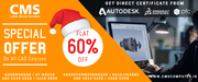FLAT 60 % on all CAD,  AutoCAD,  CATIA,  CREO Courses in Bengaluru,  RT Na