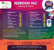 Join Nebosh IGC Course in Patna with Free 6 HSE Course