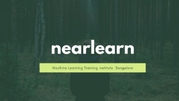 Machine Learning Certification Course Bangalore