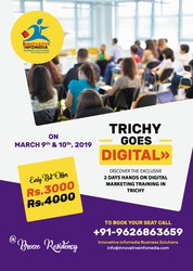 TWO DAYS WORKSHOP ON DIGITAL MARKETING - MARCH 9 &10 2019