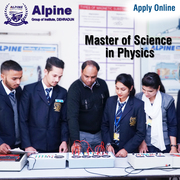 M Sc (Physics) Fee structure Alpine Group