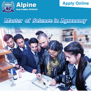 M Sc (Agronomy) fee structure Alpine Group