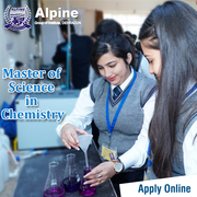 M Sc (Chemistry) fee Alpine Group