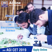M Sc (Environmental Science) fee Alpine Group