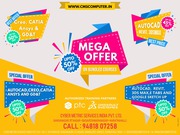 HURRY UP.! UpTo 50 % OFF on all CAD,  AutoCAD,  CATIA,  CREO Training in 