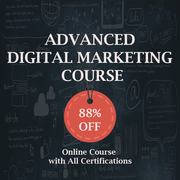 88% Off On Advanced Digital Marketing Course