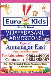 Eurokids Anna nagar East | Daycare in Anna Nagar