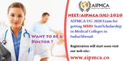AIPMCA (UG)-2020 Registration will start soon