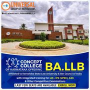 PU,  BA,  B COM & BA LLB with integrated training for UPSC at Bangalore