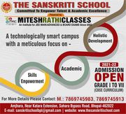 Best CBSE School In Bhopal - The Sanskriti School Admission Open 2021
