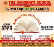 The Sanskriti School,  Best Cbse School,  Admission Open in Bhopal
