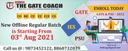 New Regular Batch for GATE 2022 is starting from 3rd August
