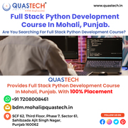 Full Stack Python Developer Institute In Mohali,  Punjab – Quastech