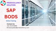 Proexcellency Solution conducting SAP BODS online training