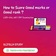 How to Score Good Marks or Good Rank in CSIR UGC NET/ JRF / IIT-JAM EX