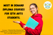 Most in demand Diploma courses for 12th Arts students