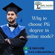  Why to choose PG degree in online mode?