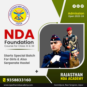 NDA Coaching in Rajasthan | Admission For Session 2023-24