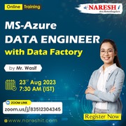 Free Demo On Azure Data Engineer with Data Factory by Mr. Waisf - Nare