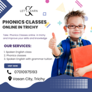 Phonics Classes Online in Trichy