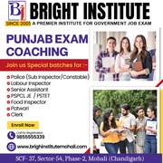 Patwari Coaching in Mohali | Bright Institute Mohali