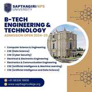 Sapthagiri NPS University Engineering & Medical Admission 2024