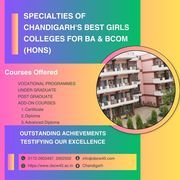 Specialties of Chandigarh's Best Girls Colleges for BA & BCom (Hons)