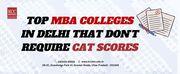 Top MBA Colleges in Delhi That Don't Require CAT exam