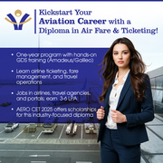AERO CET 2025: Air Fare & Ticketing Management Diploma