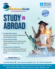 Study Abroad with EduNexus Globe – Your Dream,  Our Mission