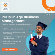 PGDM in Agri Business Management | Best ABM College in India