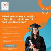 Become a Data-Driven Business Leader – PGDM in Business Analytics